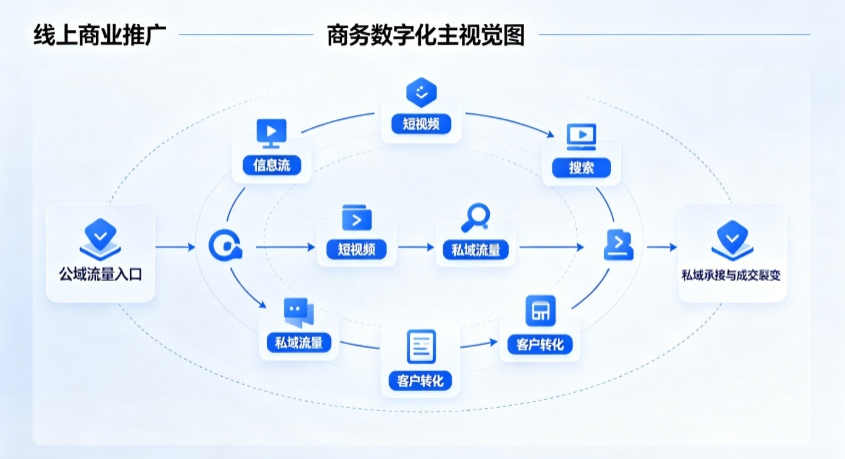 临高县线上商业推广怎么做？全域流量闭环搭建与低成本转化实战指南